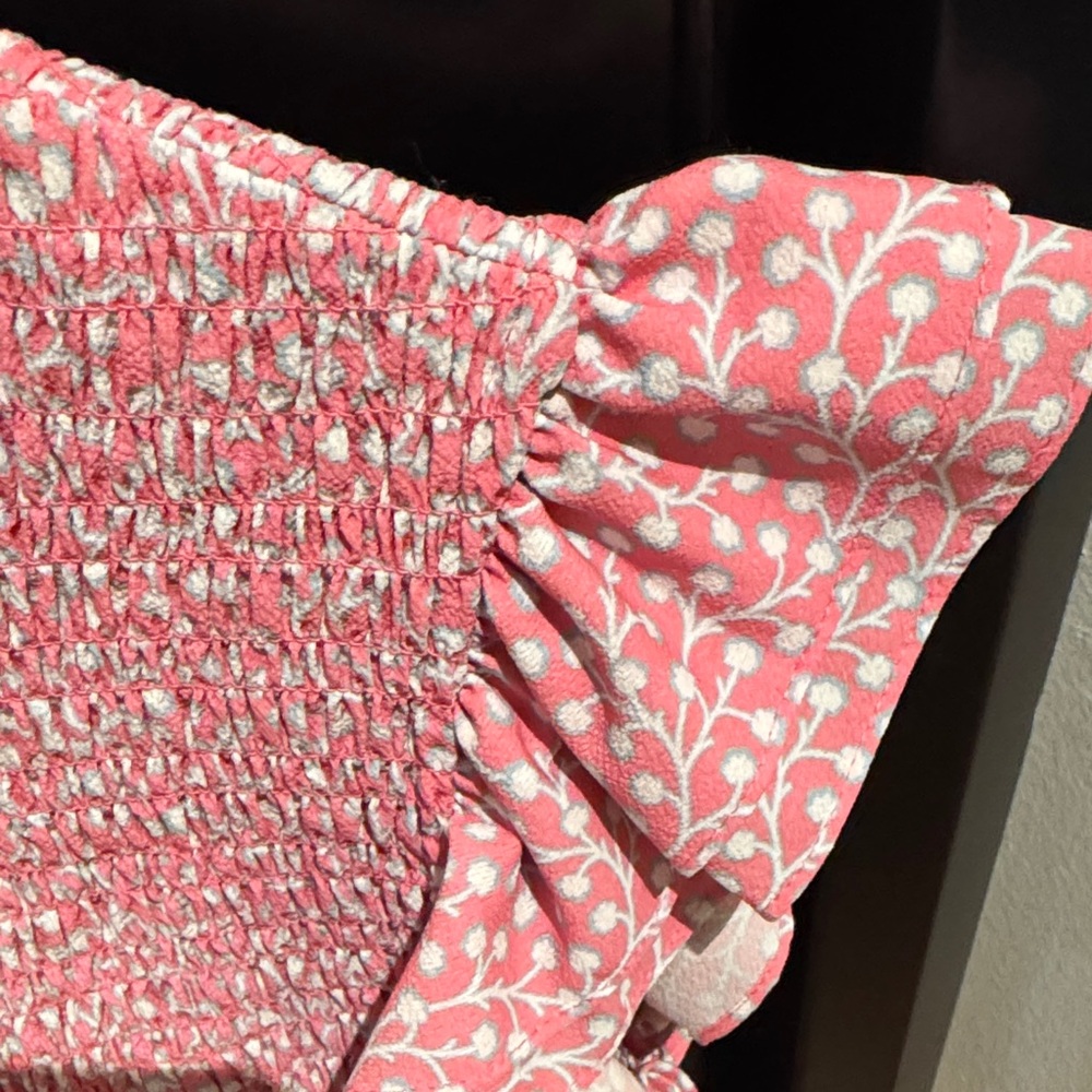 French Connection Pink Ruffle Mini Dress - Picture 6 of 7
